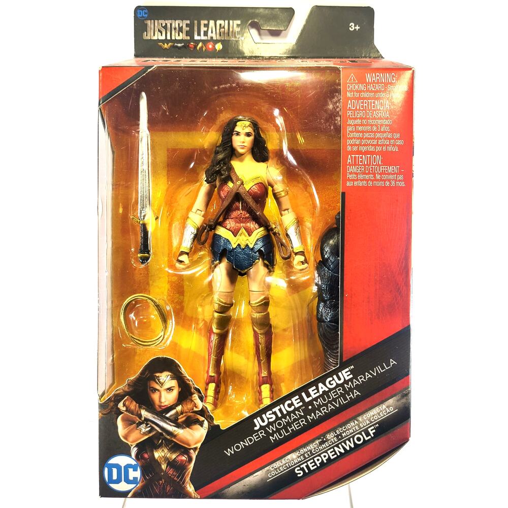 DC Multiverse Justice League WONDER WOMAN w/STEPPENWOLF Part, New, See Pics!